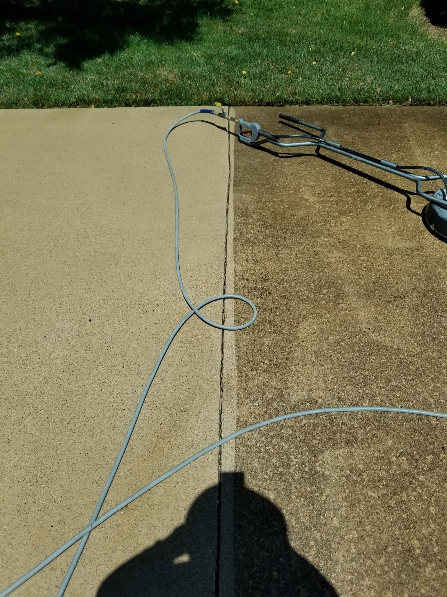 concrete pressure cleaning in O'Fallon, IL